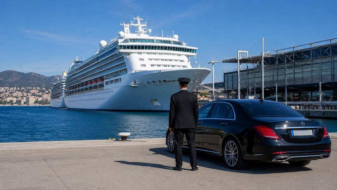 Chauffeur privé NeoShuttle au port de Marseille